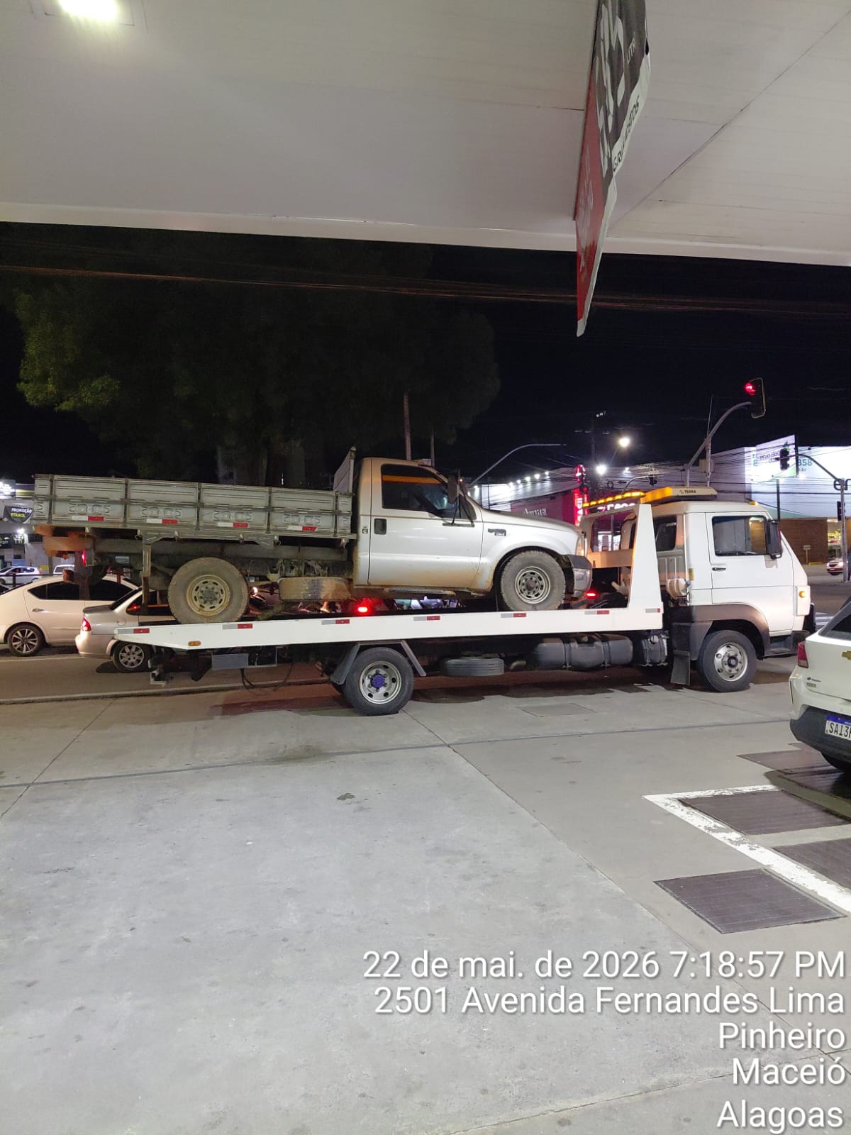 Caminhão guincho em Maceió — AMS Guinchos